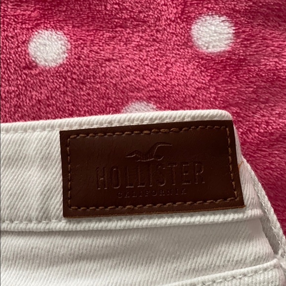 White Low Rise Jeans - Picture 5 of 6